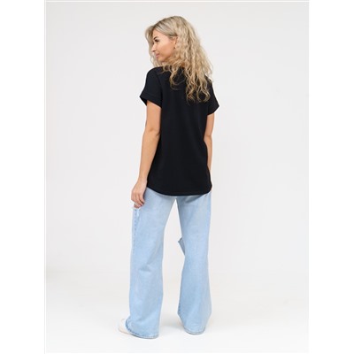 911 Футболка "Черный/заяц"