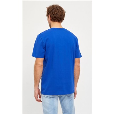 Футболка муж. FJ-6000-08 d.blue