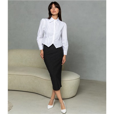 Рубашка #КТ802 (12), белый