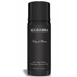 ALGHABRA KING OF FLOWERS 75ml hair & body perfume