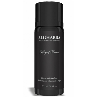 ALGHABRA KING OF FLOWERS 75ml hair & body perfume