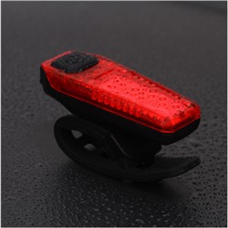 Фонарь задний COMIRON TA08 корпус: ABS, IPX4; свет: 12LED, 80lm; аккум: 150mAh, USB; пять режимов. /уп 100/200/