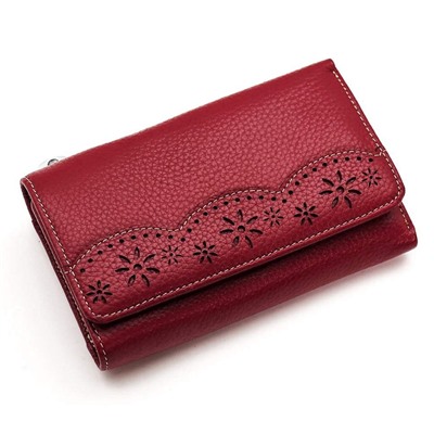 Маленький женский кожаный кошелек Sergio Valentini СВ 8086-109