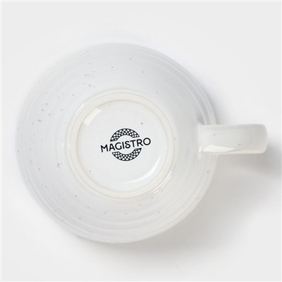 Чашка Magistro Urban, 200 мл, фарфор, белая