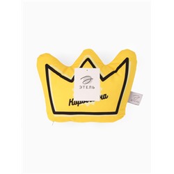 Подушка декоративная детская «Этель» Queen, 27×20 см, велюр