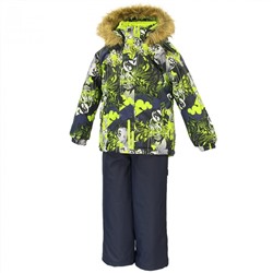 Комплект зимний HUPPA WINTER 41480030-82847 лайм/синий