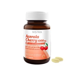 Витамин C для иммунитета Vistra Acerola cherry 1000 мг 45 таблеток