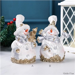 Фигурка Снеговик 17 см / CHR063 /уп 96/Новый год (В)