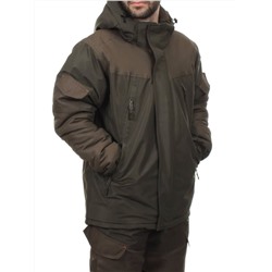 DY002 KHAKI Костюм охотника зимний (холлофайбер на -40 мороз)