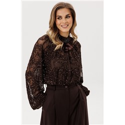 Блуза, топ EOLA 3023 шоколад