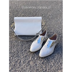 BDA · 6180 blanco+Ab.Zapatos PELLE Milan (930) blanco АКЦИЯ