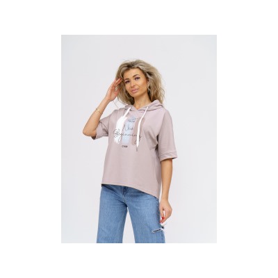 940 Футболка  "Бежевый"