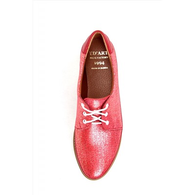 Туфли полуботинки ED'ART 103.man'w.pinkred