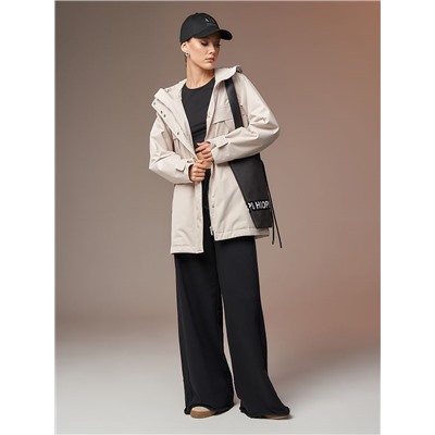 Плащ женский утепленный бежевый