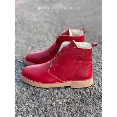 Ab.Zapatos 4619/2 granate+PELLE Mochibol