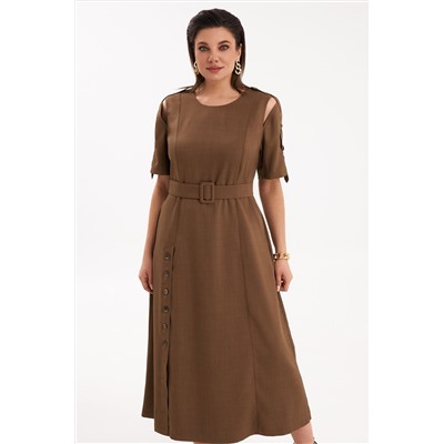 Платье KaVaRi 1086.2 коричневый
