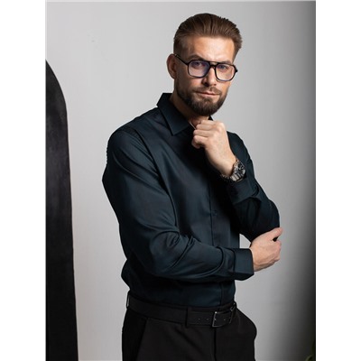 009J Мужская рубашка JenTa зеленый