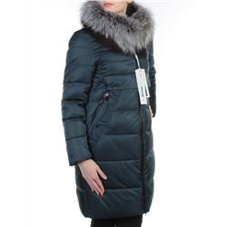 352 DK. GRAY Пальто зимнее с чернобуркой OMMEITT