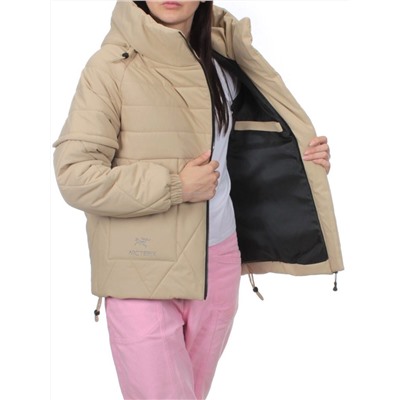 270 BEIGE Куртка зимняя облегченная женская (верблюжья шерсть)