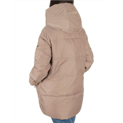 22359 DK.BEIGE Куртка зимняя женская (200 гр. холлофайбера)