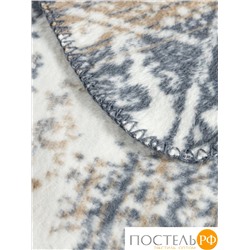 CASSIA РОКСАНА син Плед 130x180, 1 пр., 60% хл., 40% акрил