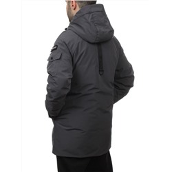 8897 DK. GRAY Куртка мужская зимняя облегченная (130 гр. холлофайбер)