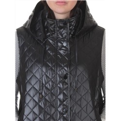 802 BLACK Жилет утепленный женский (50 гр. синтепон)