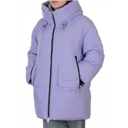8362 LILAC Куртка зимняя женская оверсайз (200 гр. холлофайбер)