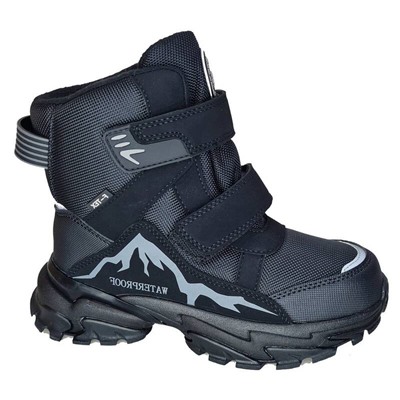 Ботинки зима Qwest 232м-с5-4209 черн