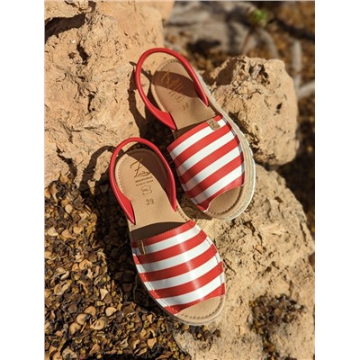 AB. ZAPATOS • 408 • ROJO-BLANCO РАСПРОДАЖА