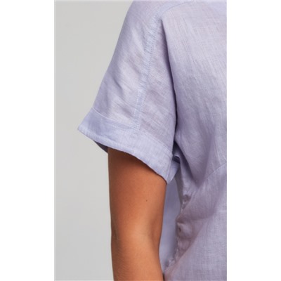 Блузка лен F212-1130 l.blue