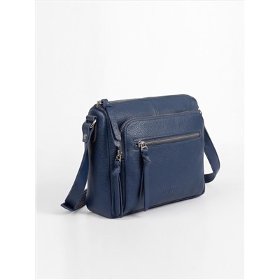 Женская кожаная сумка Richet 2670LN 846 Синий