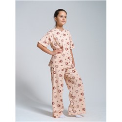 961Д Пижама детская "Бежевый"