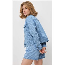 Куртка джинс F412-1228 l.blue