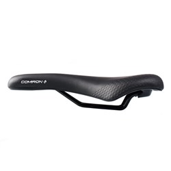 Седло велосипедное MTB COMIRON DART M001 270X195, Технологии: DW, ED. Верх: PU с прессованым принтом/Цвет: Чёрный /уп 30/