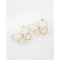 Стильные серьги