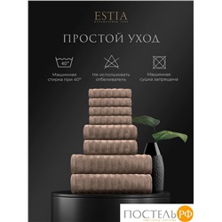 ESTIA ТОРЛЕЙ беж К-т полотенец 30х50-4/50х80-2/70х130-2, 100% хлопок, 500 г/м2