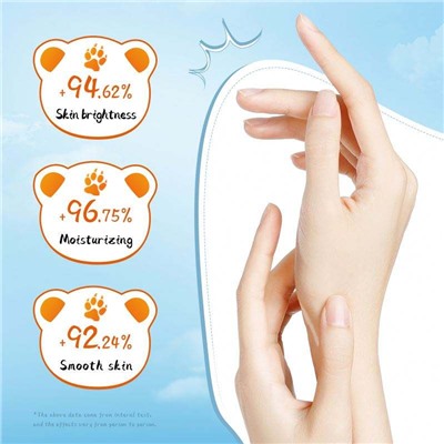 Крем для рук парфюмированный Жасмин-Лимон Медвежонок Sadoer, 55 гр.