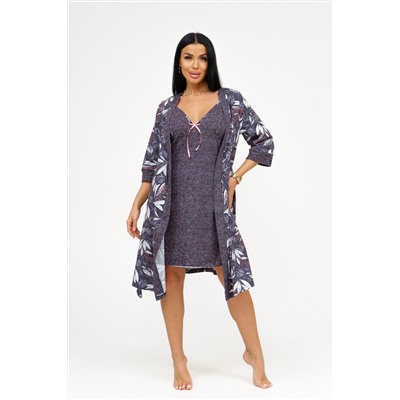 Пеньюар+сорочка Мимоза