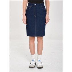 Юбка джинсовая синяя