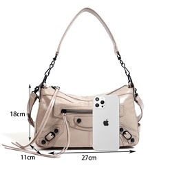 Женская сумка, кожа, MIRONPAN  521206 Бежевый