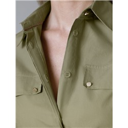 Платье из легкого хлопкового поплина