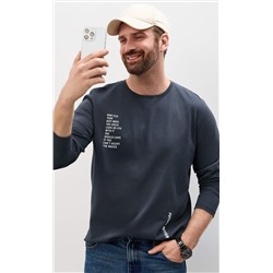 Лонгслив P611-1001-901 graphite