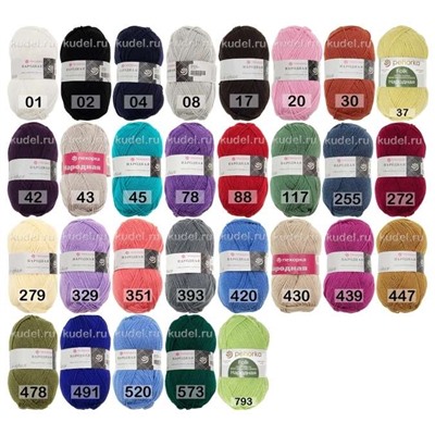 Пряжа Пехорка Народная