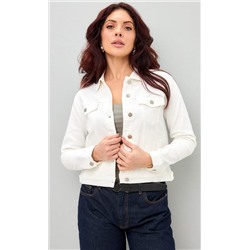 Куртка джинс F412-1227 white