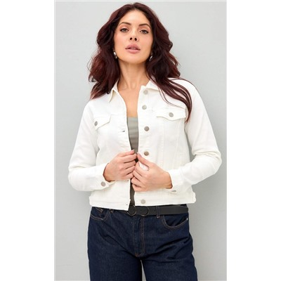 Куртка джинс F412-1227 white