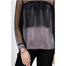 Блузка женская с люрексом 251348, размер 42, 44, 46, 48