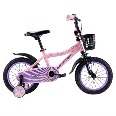 Велосипед 14" Krypton Candy Dream KC02PV14 розовый-фиолетовый