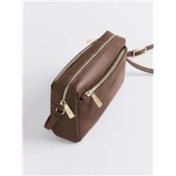 Женская кожаная сумка Richet 2536LG 957 Коричневый