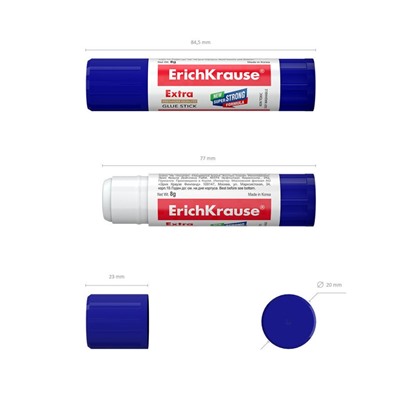 Клей карандаш Erich Krause Extra  8 г